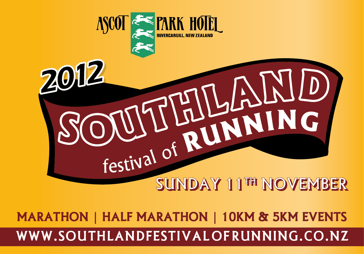 Ascot Park Hotel Southland Festival of Running